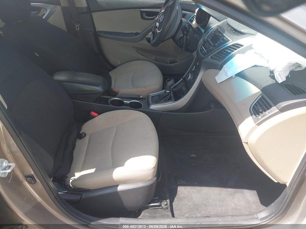 5NPDH4AE7EH538295 2014 HYUNDAI ELANTRA photo no. 5