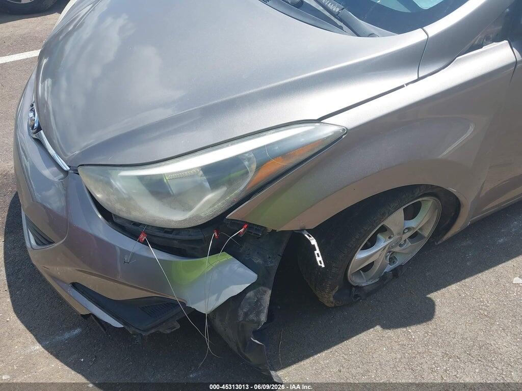 5NPDH4AE7EH538295 2014 HYUNDAI ELANTRA photo no. 6