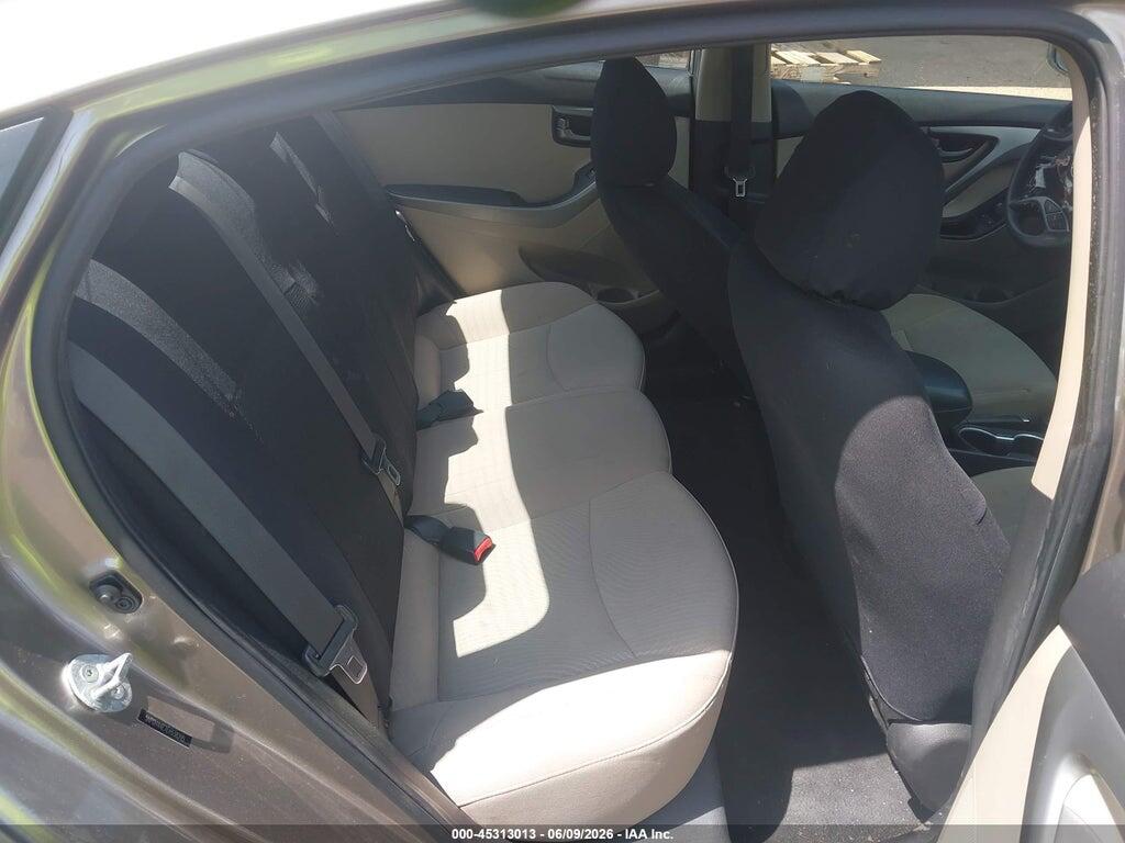 5NPDH4AE7EH538295 2014 HYUNDAI ELANTRA photo no. 8
