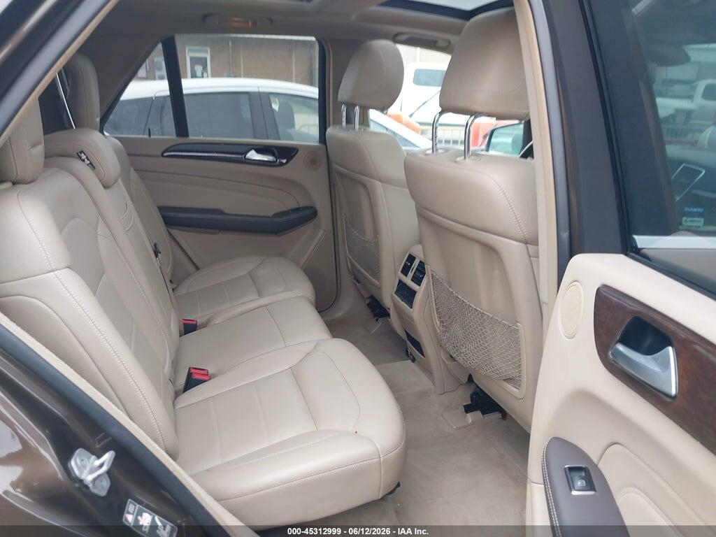 4JGDA5HB8CA018693 2012 MERCEDES-BENZ ML 350 photo no. 8