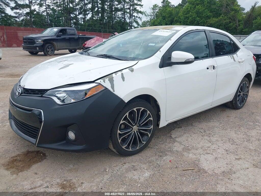 5YFBURHE4FP318347 2015 TOYOTA COROLLA photo no. 2