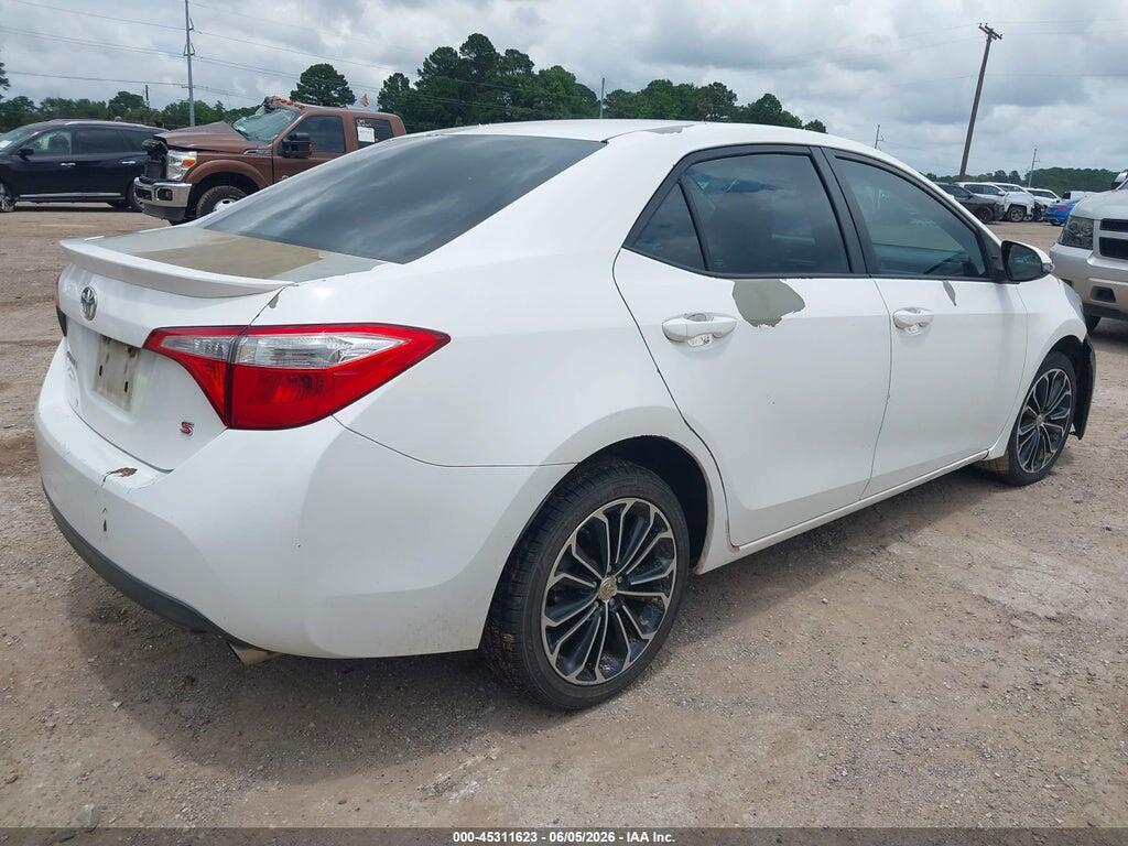 5YFBURHE4FP318347 2015 TOYOTA COROLLA photo no. 4