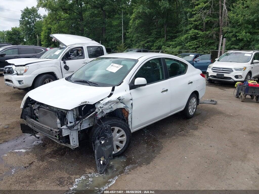 3N1CN7AP8CL889207 2012 NISSAN VERSA photo no. 2