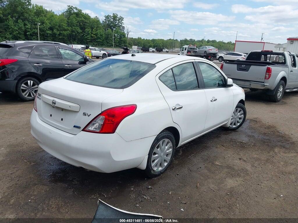3N1CN7AP8CL889207 2012 NISSAN VERSA photo no. 4