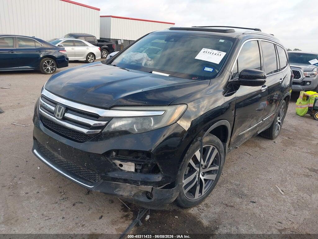 5FNYF5H92JB021713 2018 HONDA PILOT photo no. 2