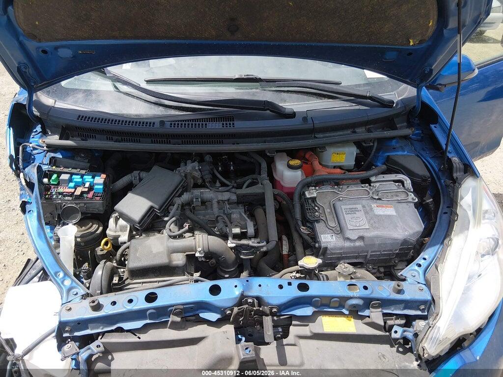 JTDKDTB36E1077172 2014 TOYOTA PRIUS C photo no. 10
