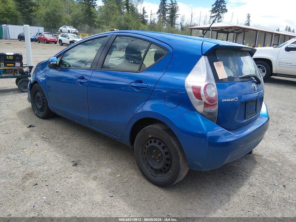 JTDKDTB36E1077172 2014 TOYOTA PRIUS C photo no. 3