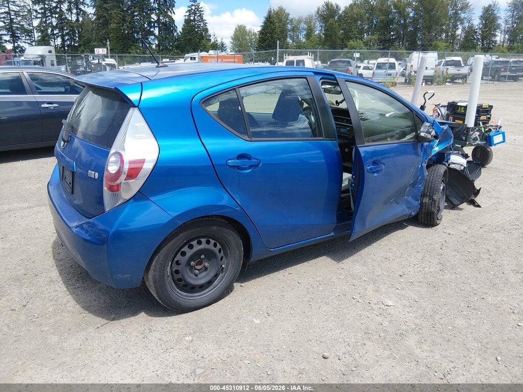 JTDKDTB36E1077172 2014 TOYOTA PRIUS C photo no. 4