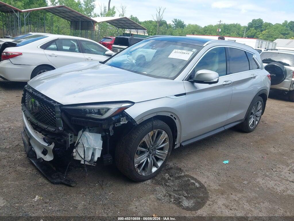 3PCAJ5CB9MF126716 2021 INFINITI QX50 photo no. 2