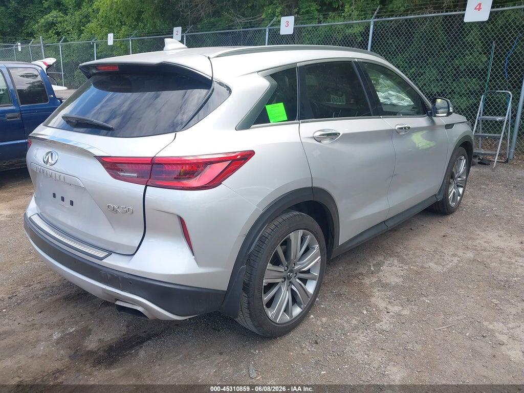 3PCAJ5CB9MF126716 2021 INFINITI QX50 photo no. 4