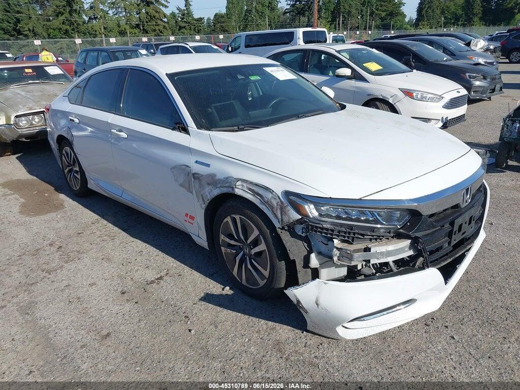 1HGCV3F15JA006776 2018 HONDA ACCORD HYBRID photo no. 1