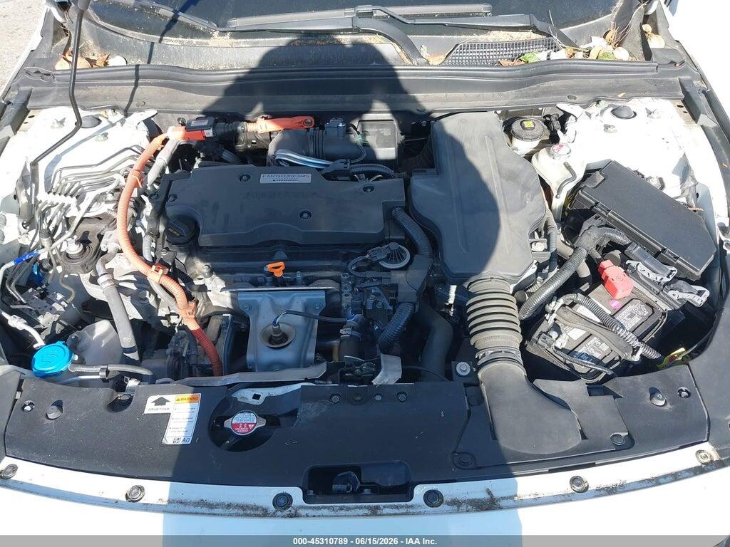 1HGCV3F15JA006776 2018 HONDA ACCORD HYBRID photo no. 10