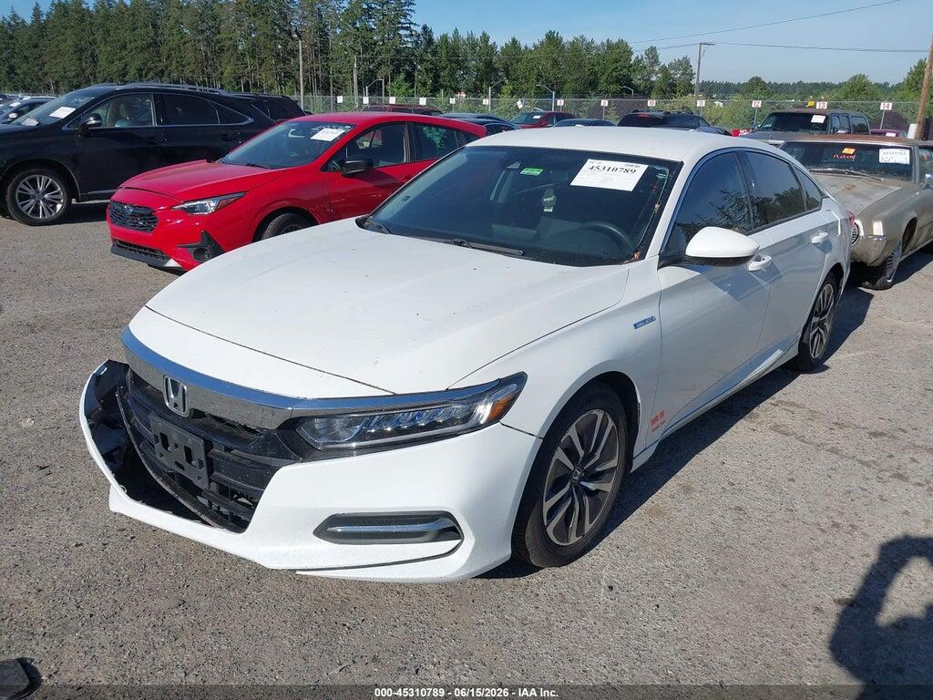 1HGCV3F15JA006776 2018 HONDA ACCORD HYBRID photo no. 2