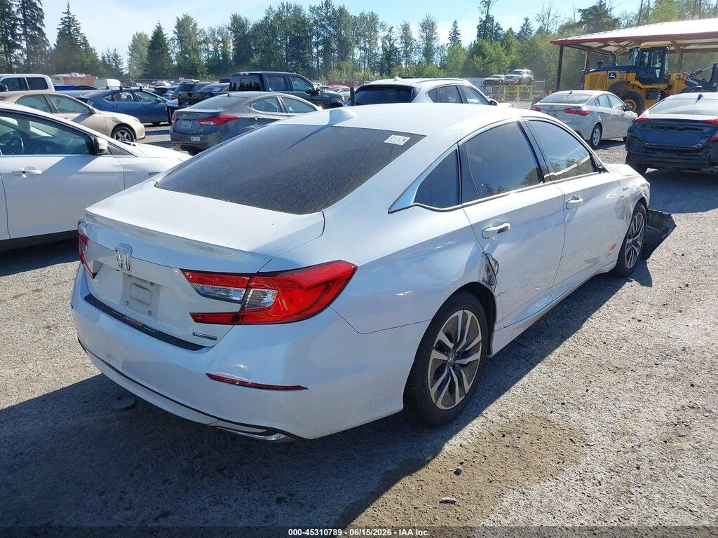 1HGCV3F15JA006776 2018 HONDA ACCORD HYBRID photo no. 4