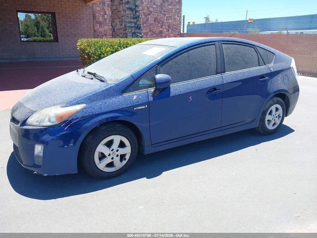 JTDKN3DU0B0277243 2011 TOYOTA PRIUS photo no. 2