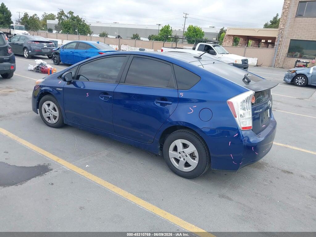 JTDKN3DU0B0277243 2011 TOYOTA PRIUS photo no. 3