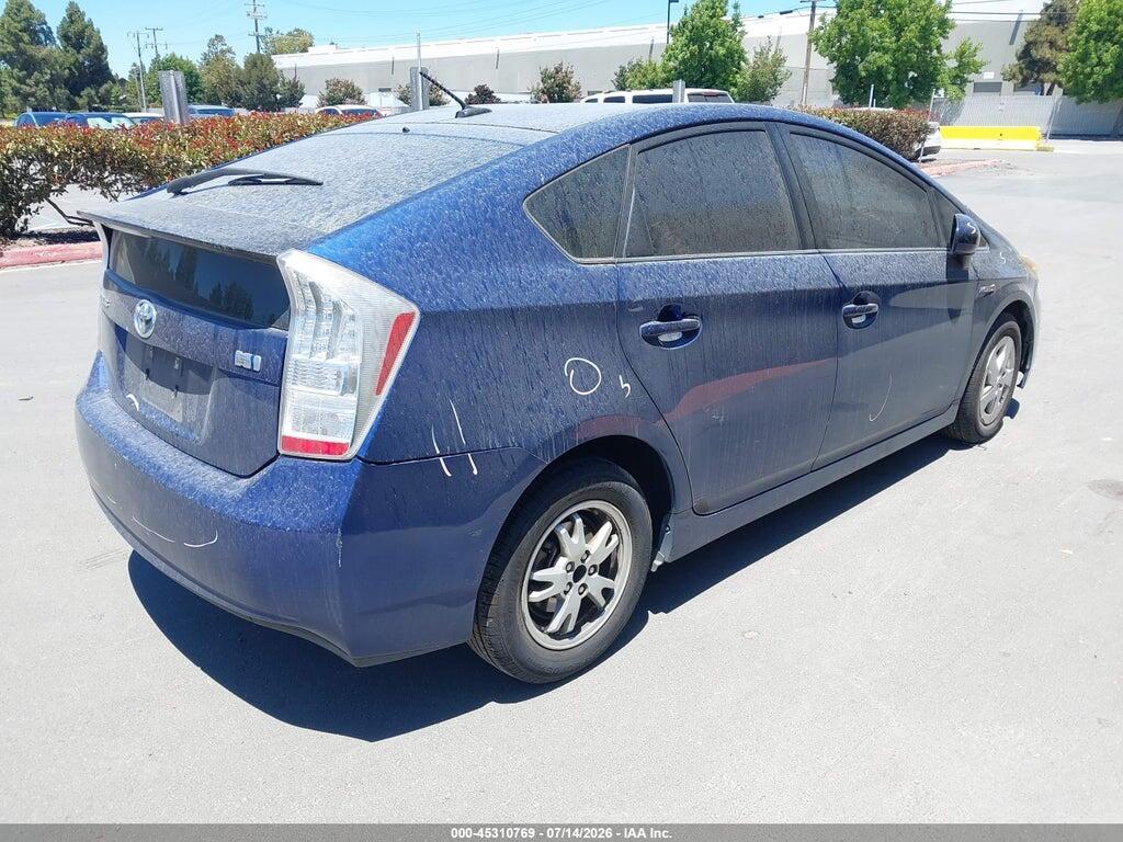 JTDKN3DU0B0277243 2011 TOYOTA PRIUS photo no. 4
