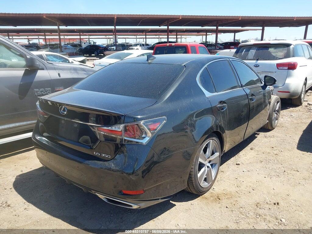 JTHBZ1BL8HA009688 2017 LEXUS GS 350 photo no. 4