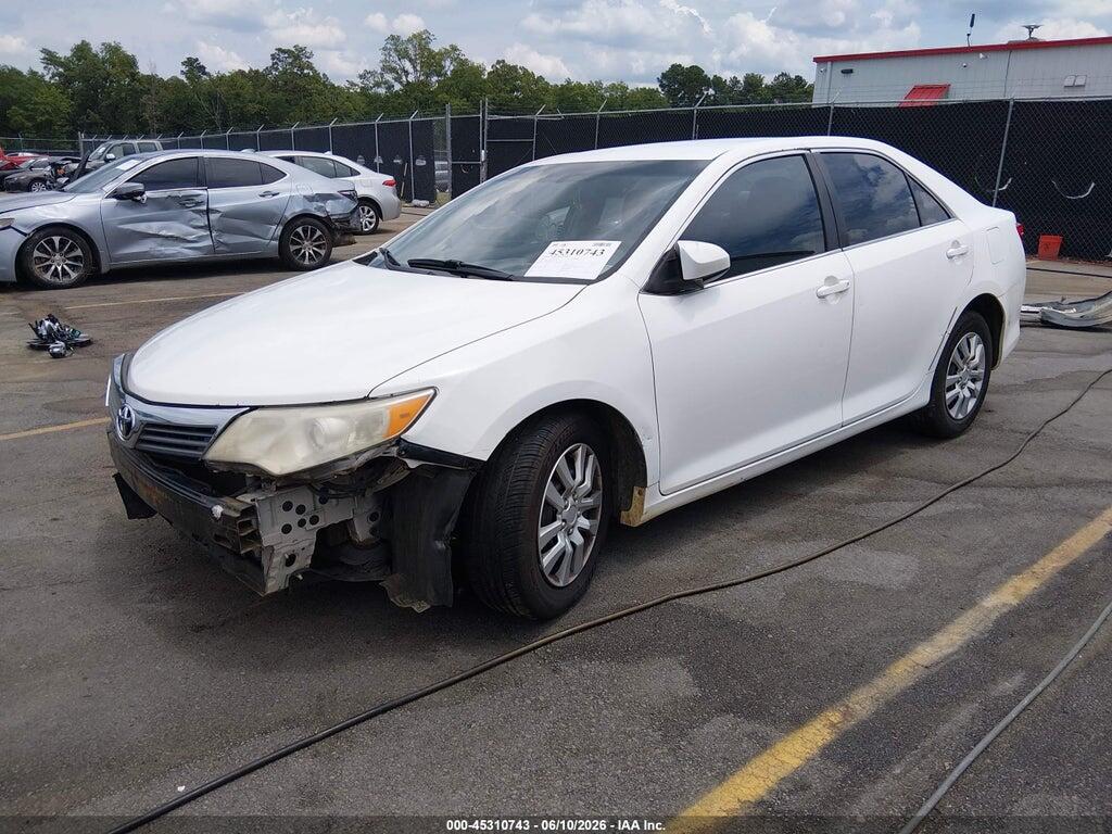 4T4BF1FKXDR290494 2013 TOYOTA CAMRY photo no. 2