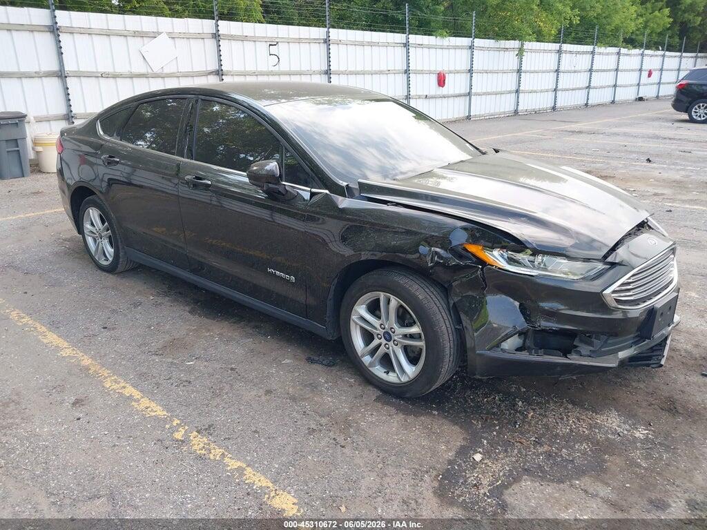 3FA6P0UU6JR100727 2018 FORD FUSION HYBRID photo no. 1