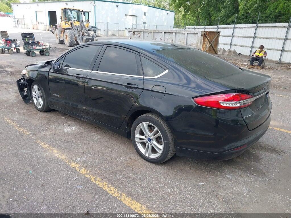 3FA6P0UU6JR100727 2018 FORD FUSION HYBRID photo no. 3