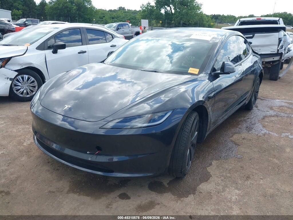 5YJ3E1EA6SF039461 2025 TESLA MODEL 3 photo no. 2