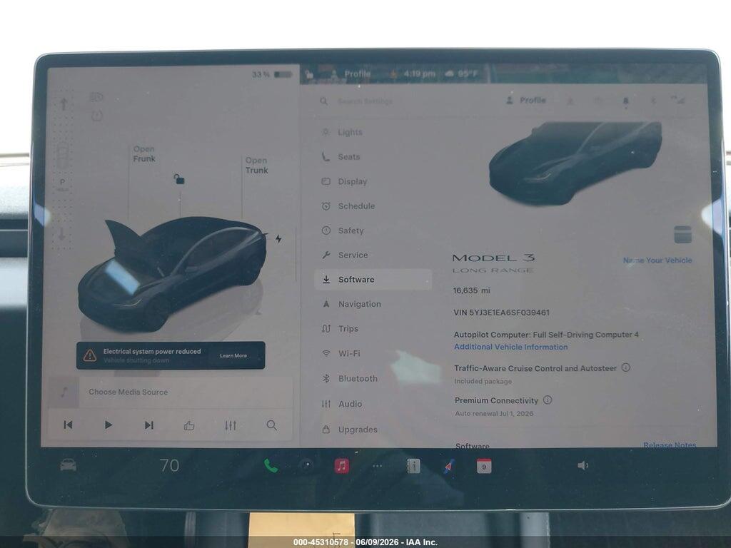 5YJ3E1EA6SF039461 2025 TESLA MODEL 3 photo no. 7