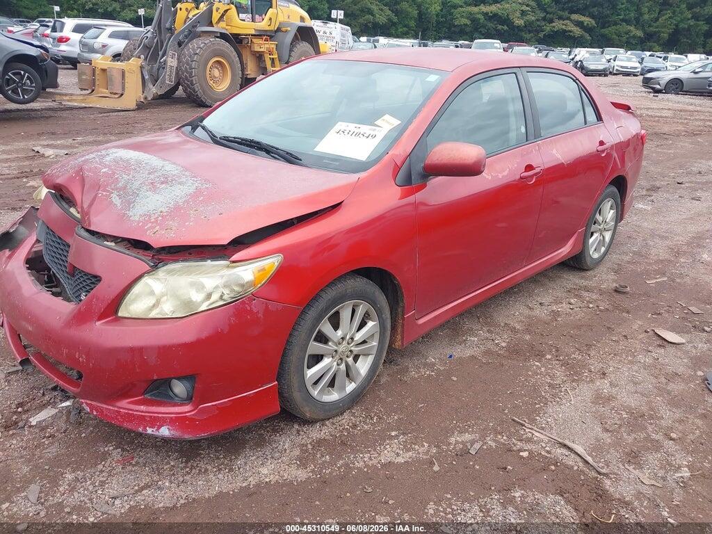 2T1BU4EE9AC273406 2010 TOYOTA COROLLA photo no. 2