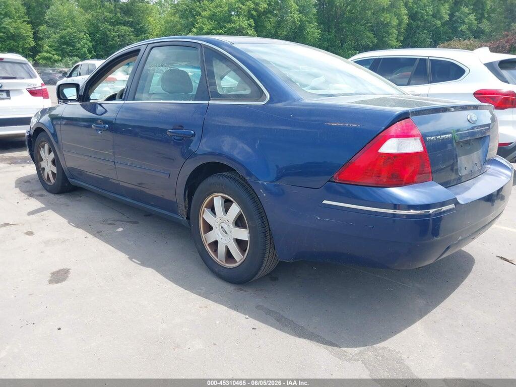 1FAFP23145G201054 2005 FORD FIVE HUNDRED photo no. 3