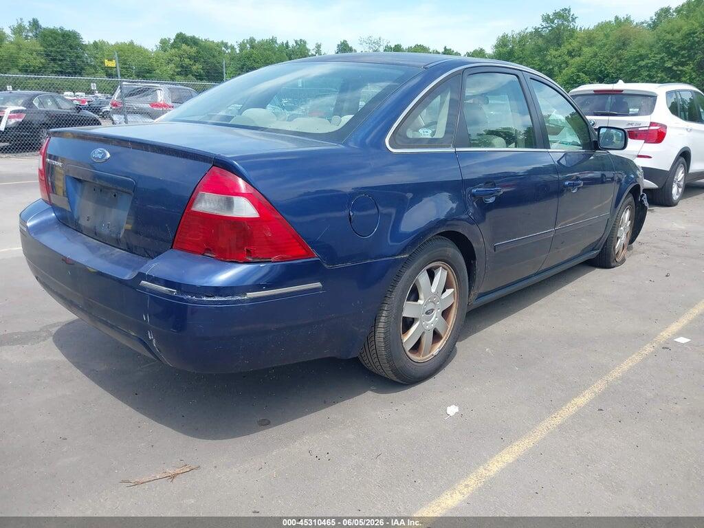 1FAFP23145G201054 2005 FORD FIVE HUNDRED photo no. 4