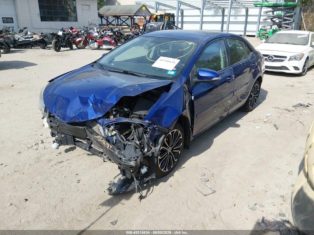 2T1BURHE2GC632600 2016 TOYOTA COROLLA photo no. 2