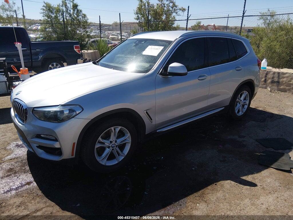 5UXTR7C5XKLR46982 2019 BMW X3 photo no. 2
