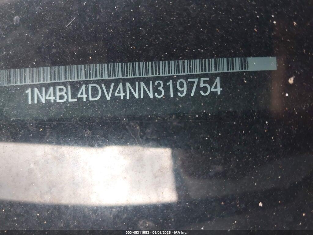 1N4BL4DV4NN319754 2022 NISSAN ALTIMA photo no. 9