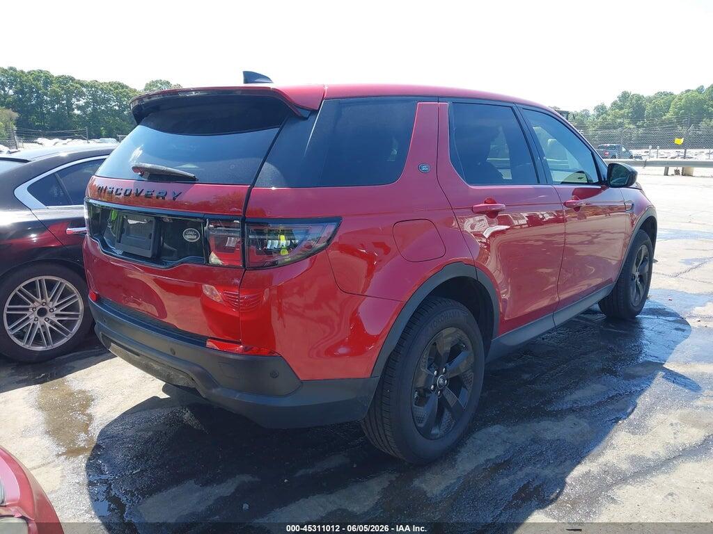 SALCK2FX3LH848220 2020 LAND ROVER DISCOVERY SPORT photo no. 4