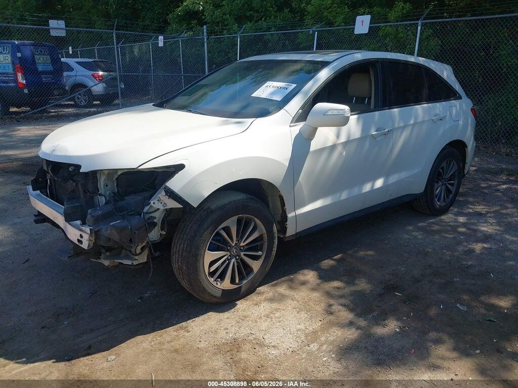 5J8TB4H79GL000458 2016 ACURA RDX photo no. 2