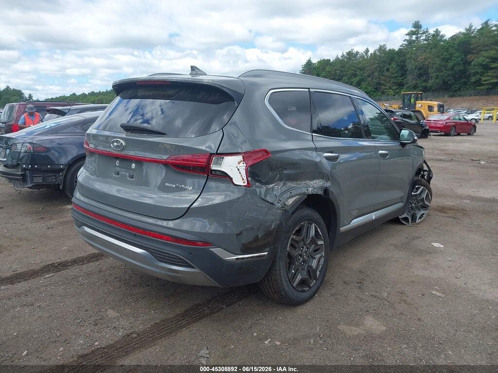 5NMS3DA11PH016068 2023 HYUNDAI SANTA FE HYBRID photo no. 4