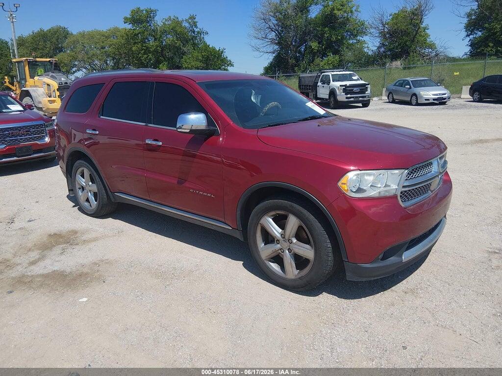 1C4RDJEG5DC666542 2013 DODGE DURANGO photo no. 1