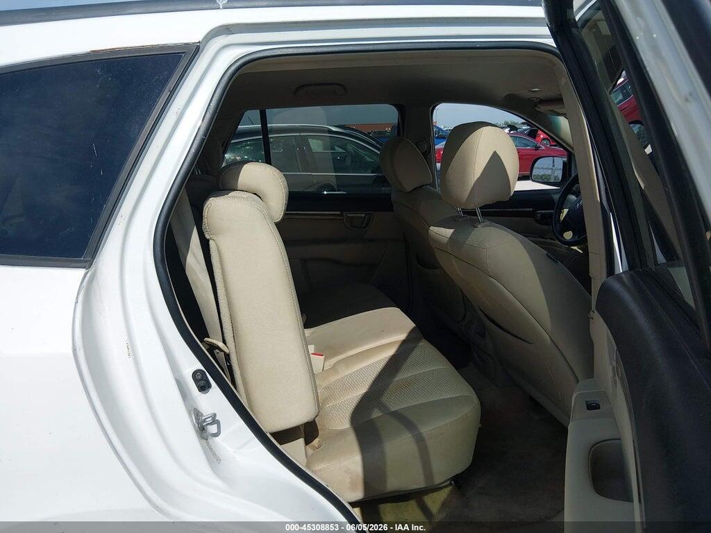 5NMSG13D29H272412 2009 HYUNDAI SANTA FE photo no. 8