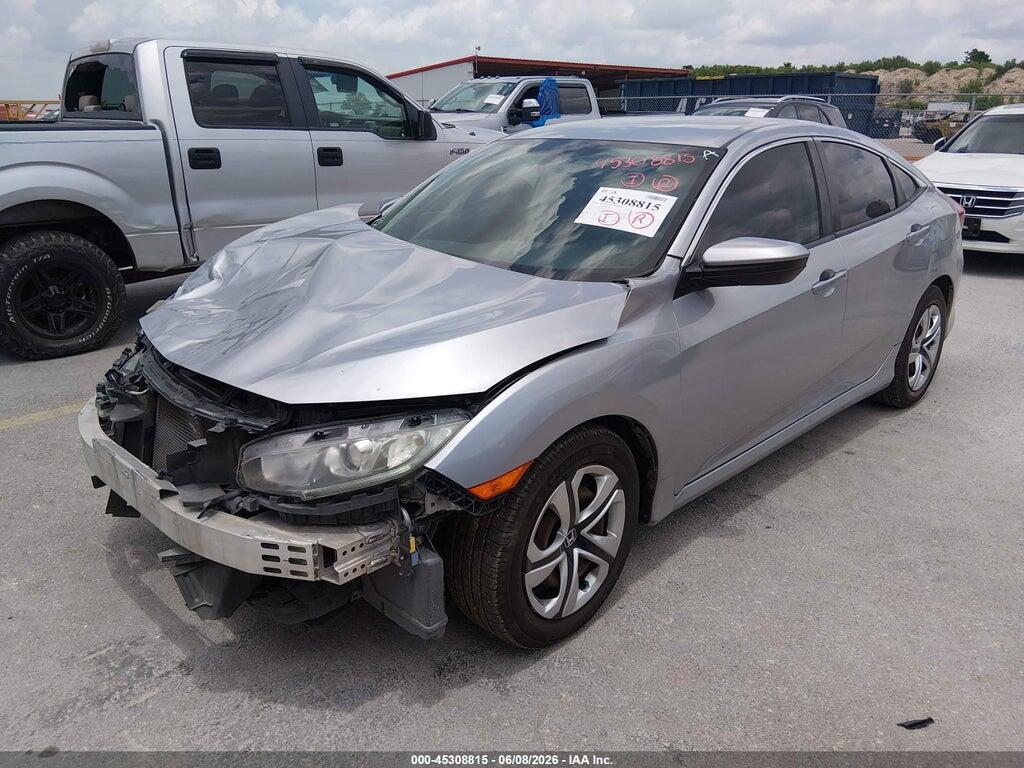 19XFC2F53GE234277 2016 HONDA CIVIC photo no. 2
