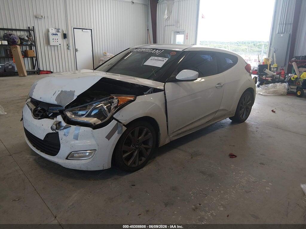 KMHTC6AD8HU310647 2017 HYUNDAI VELOSTER photo no. 2