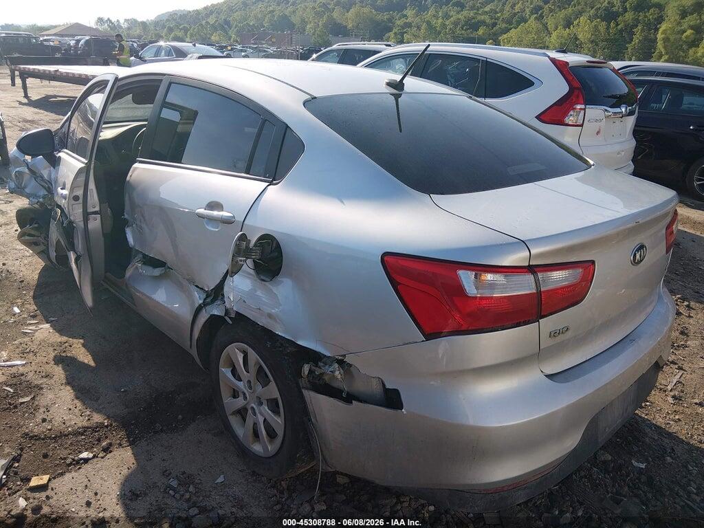 KNADM4A34H6012535 2017 KIA RIO photo no. 3