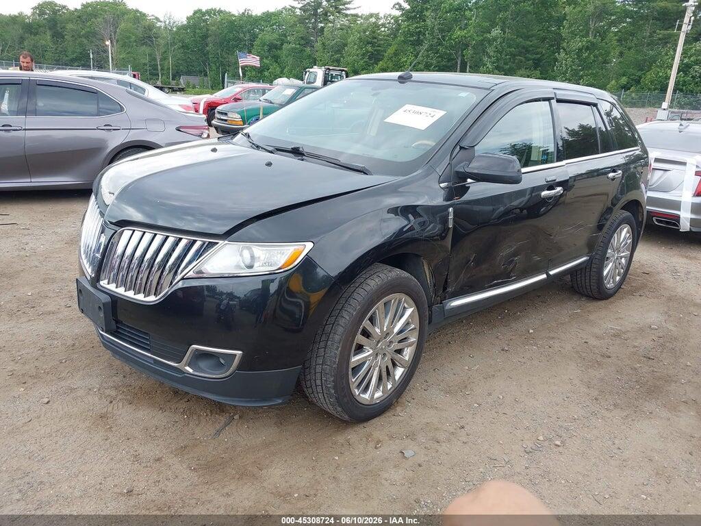 2LMDJ8JK1BBJ23143 2011 LINCOLN MKX photo no. 2