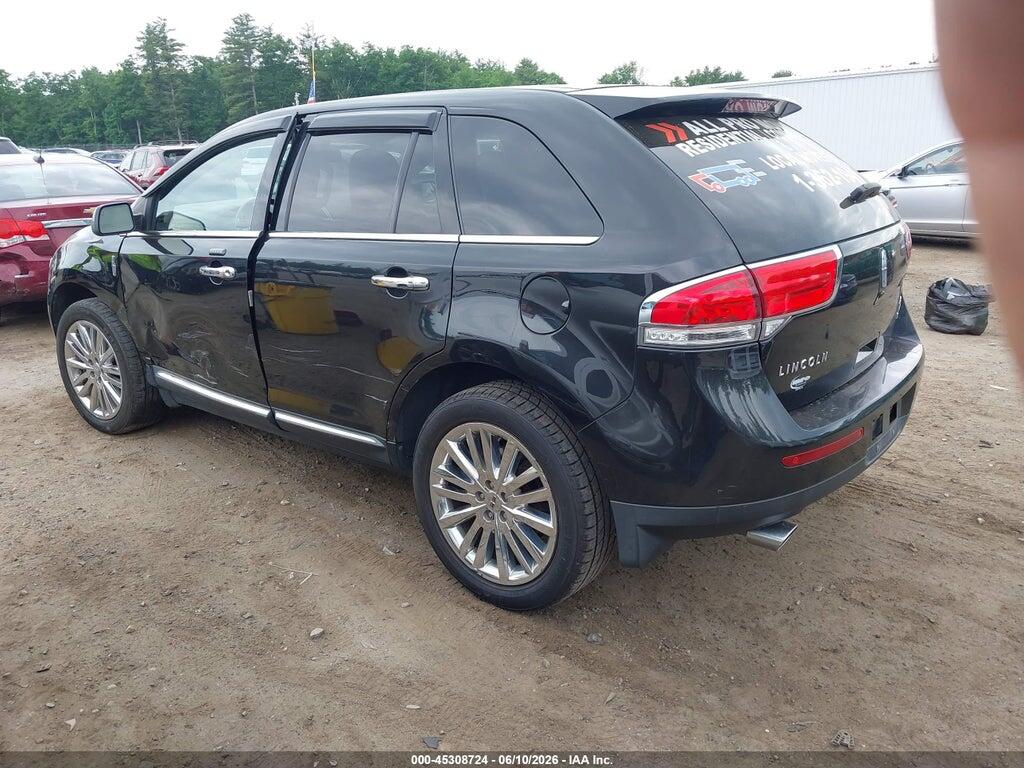 2LMDJ8JK1BBJ23143 2011 LINCOLN MKX photo no. 3