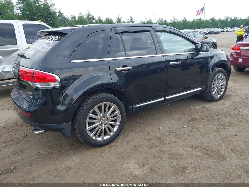 2LMDJ8JK1BBJ23143 2011 LINCOLN MKX photo no. 4