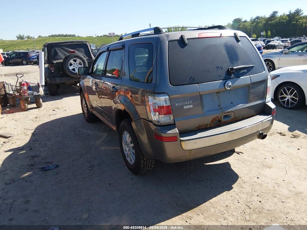 4M2CN9H74AKJ08674 2010 MERCURY MARINER photo no. 3
