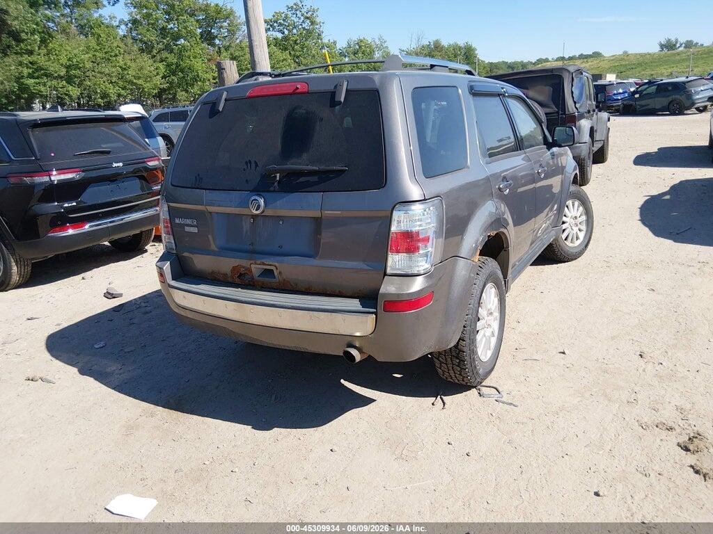 4M2CN9H74AKJ08674 2010 MERCURY MARINER photo no. 4
