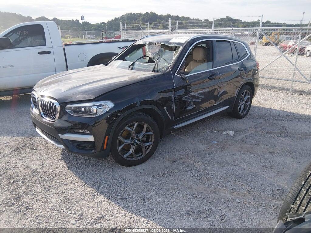 5UXTY5C08M9E71007 2021 BMW X3 photo no. 2