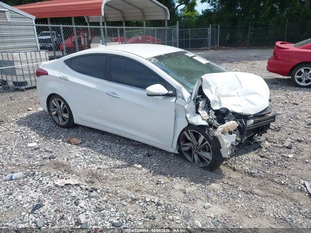 5NPDH4AE9EH525161 2014 HYUNDAI ELANTRA photo no. 1