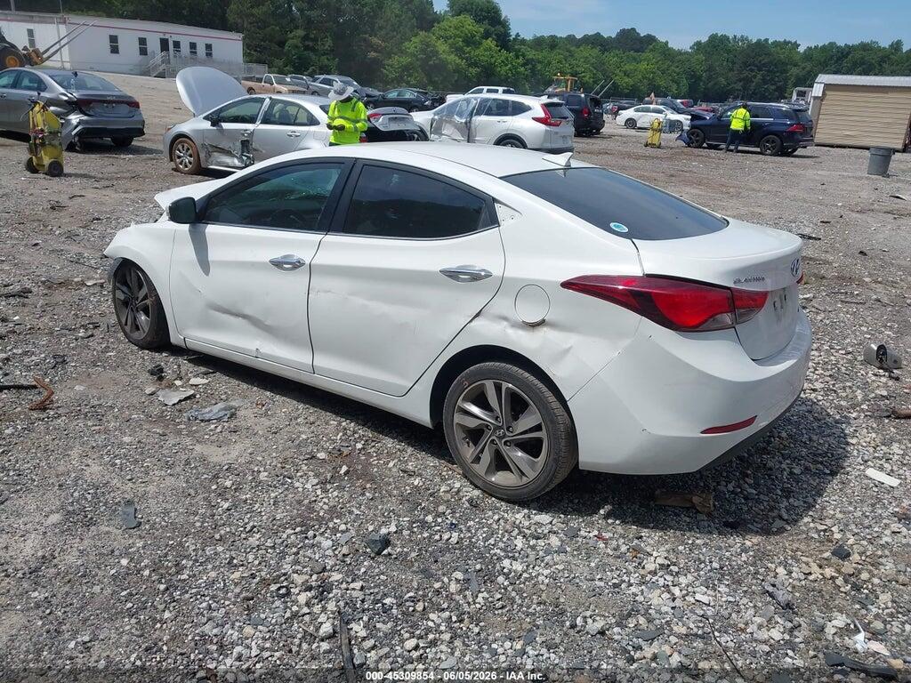 5NPDH4AE9EH525161 2014 HYUNDAI ELANTRA photo no. 3