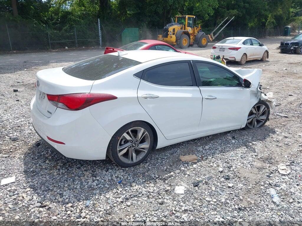 5NPDH4AE9EH525161 2014 HYUNDAI ELANTRA photo no. 4